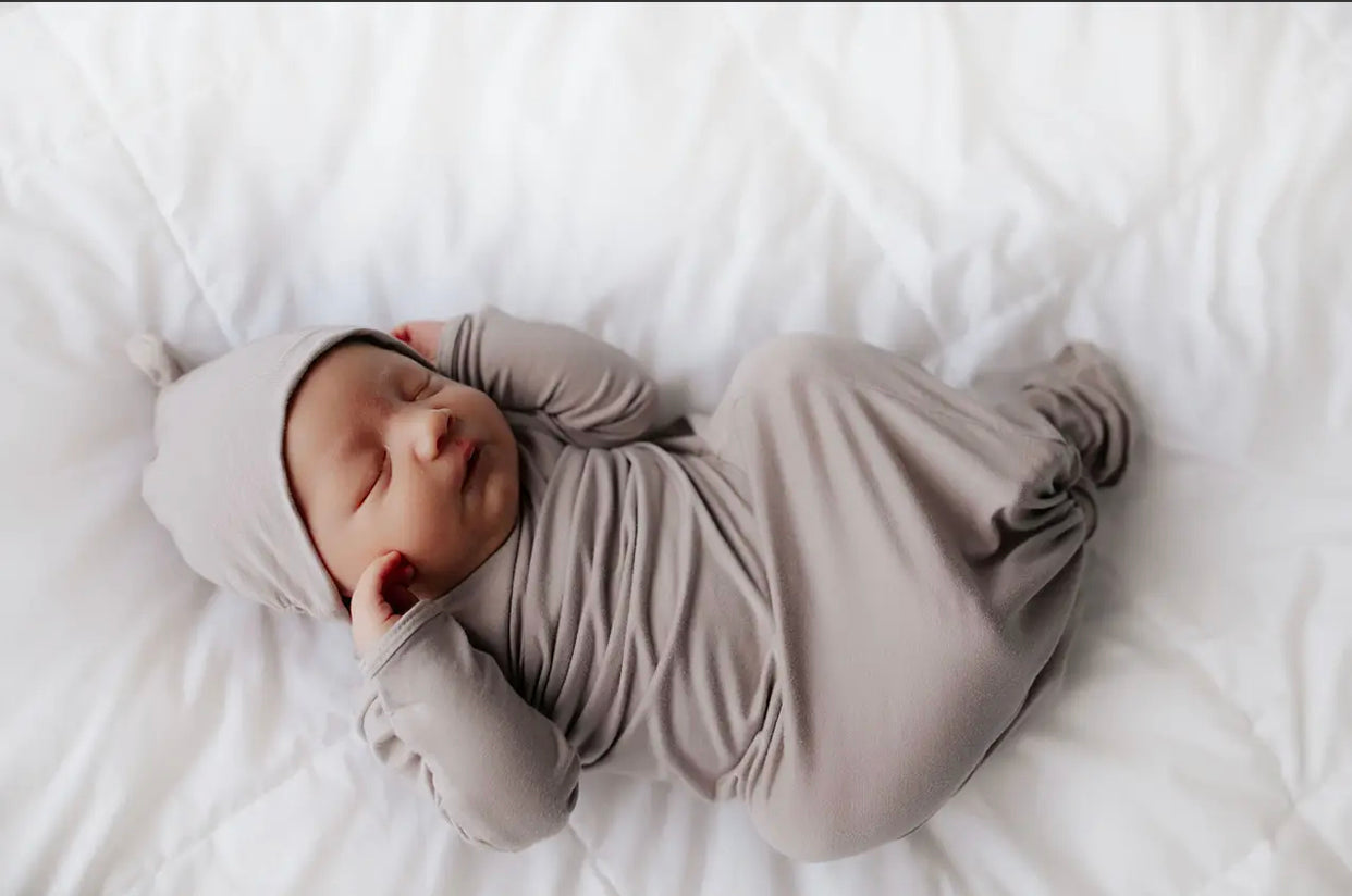Knotted Gown (4 colour options) | Three Little Tots