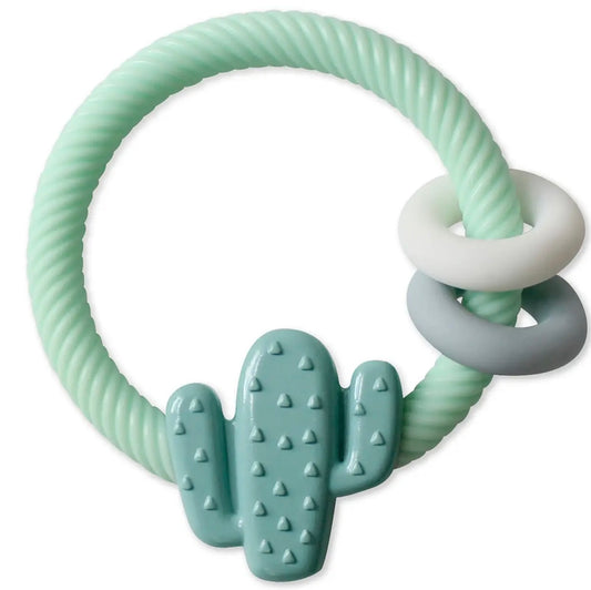 Ritzy Rattle™ Silicone Teether Rattles | Itzy Ritzy (3 Style Options)