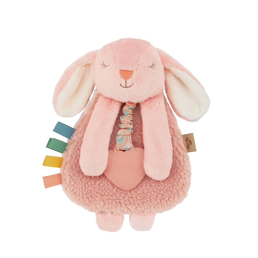 Itzy Lovey™ Plush with Silicone Teether Toy | Itzy Ritzy (2 Style Options)