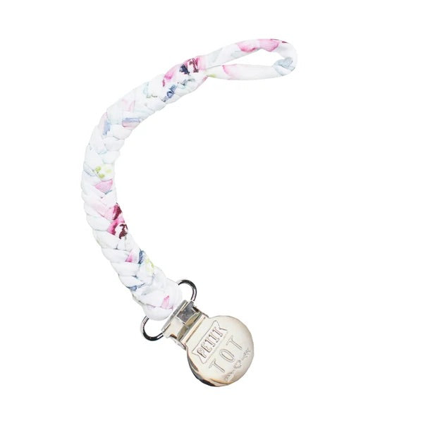 Braided Pacifier Clips | Petit Tot (3 colour options)