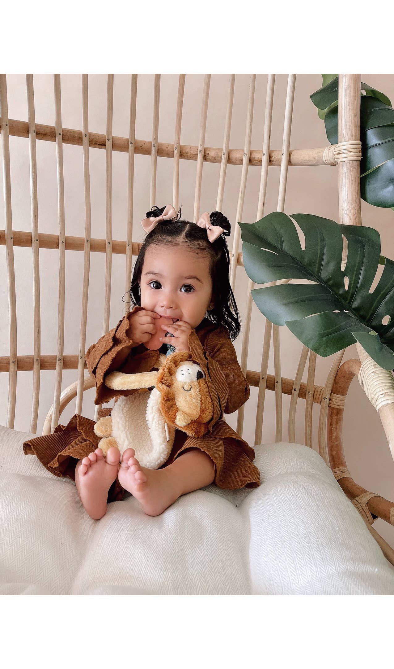 Itzy Lovey™ Plush with Silicone Teether Toy | Itzy Ritzy (2 Style Options)