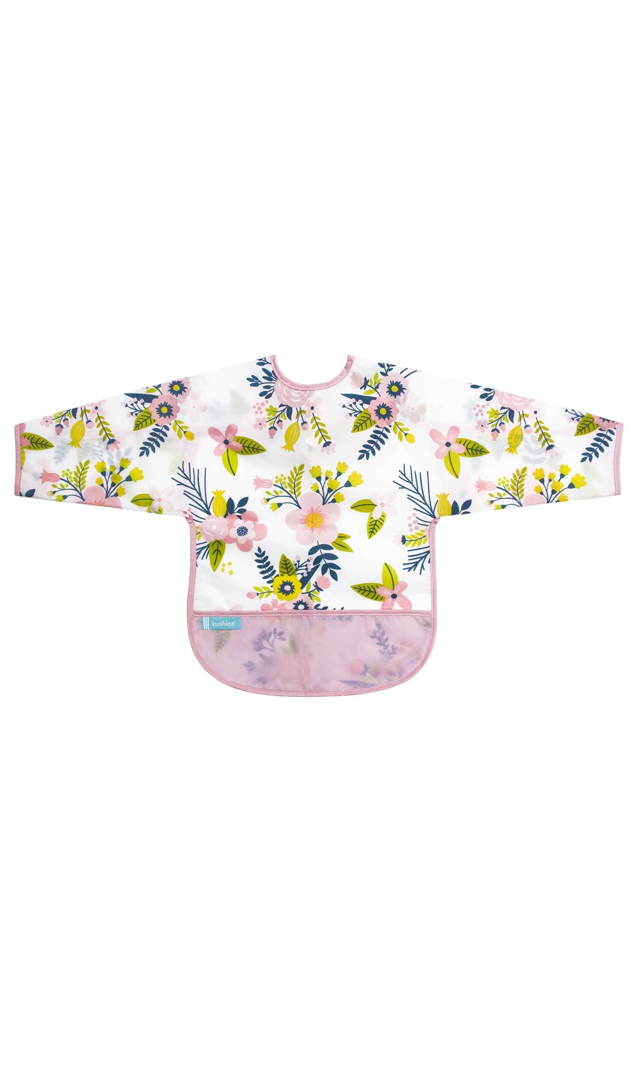 Cleanbib Waterproof Bib With Sleeves | Kushies Baby