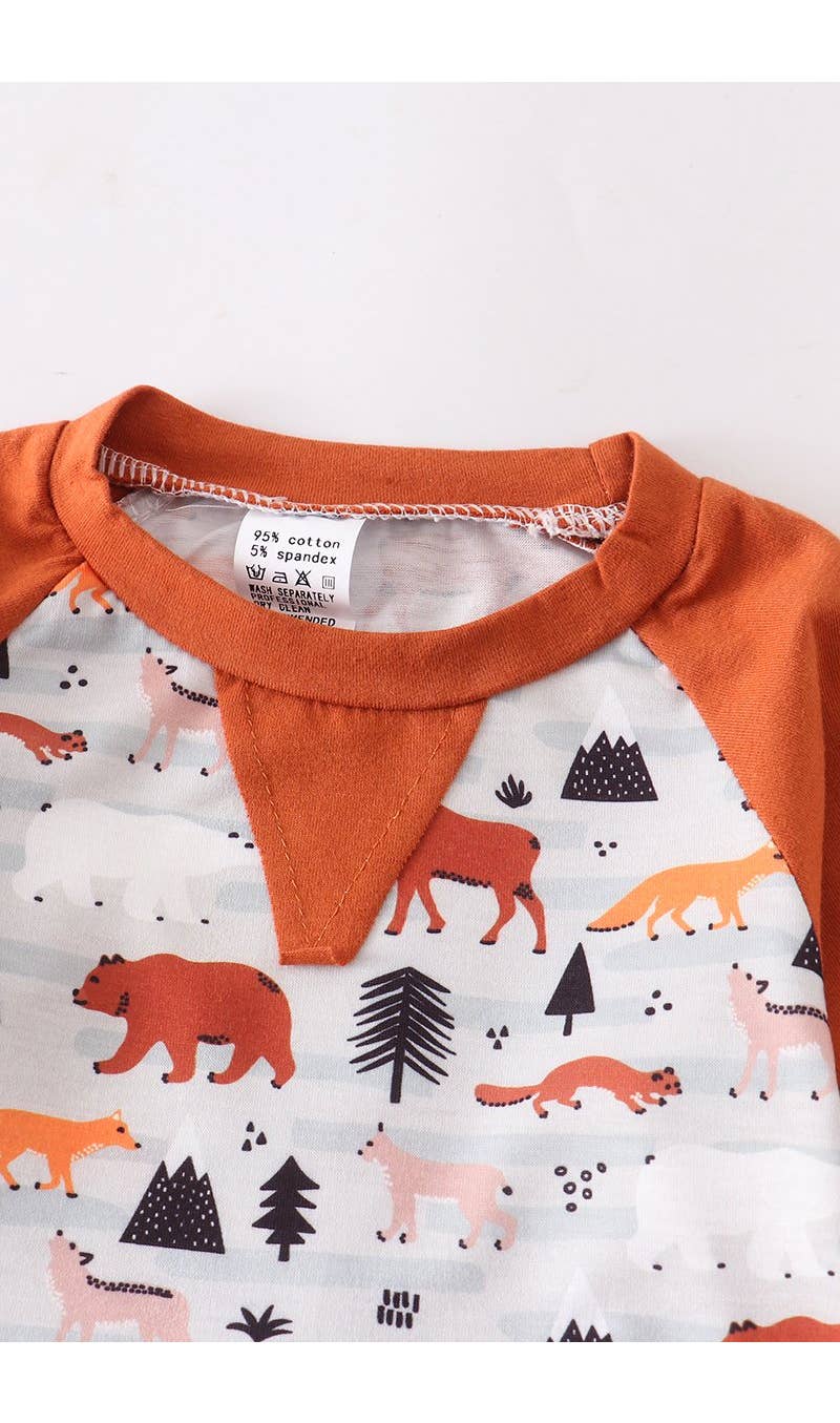 Animal adventure brown baby set | Honeydew