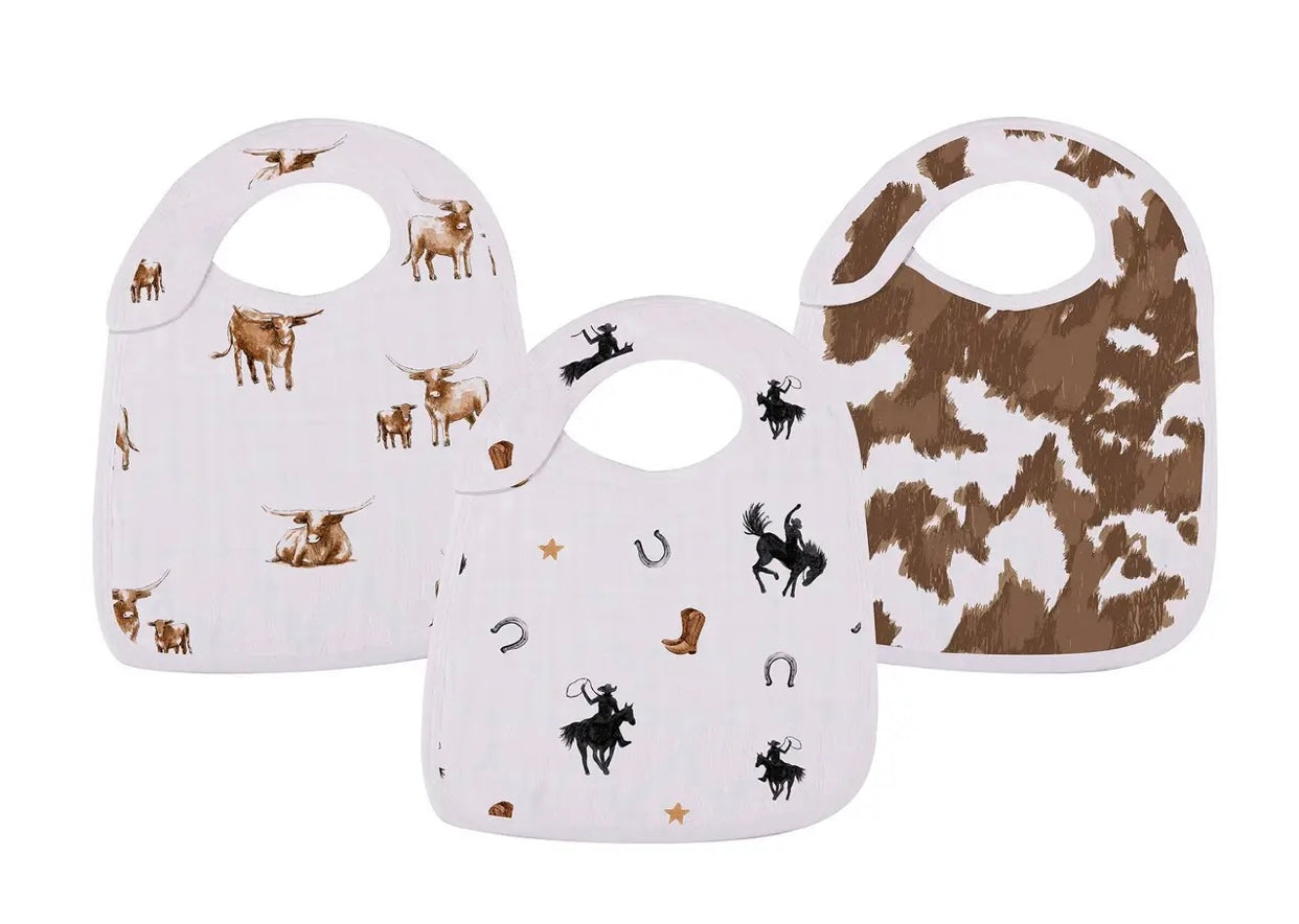 Snap Bibs (set of 3) | Newcastle Classics (2 design options)