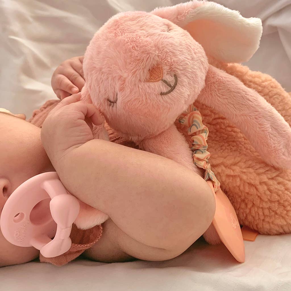Itzy Lovey™ Plush with Silicone Teether Toy | Itzy Ritzy (2 Style Options)