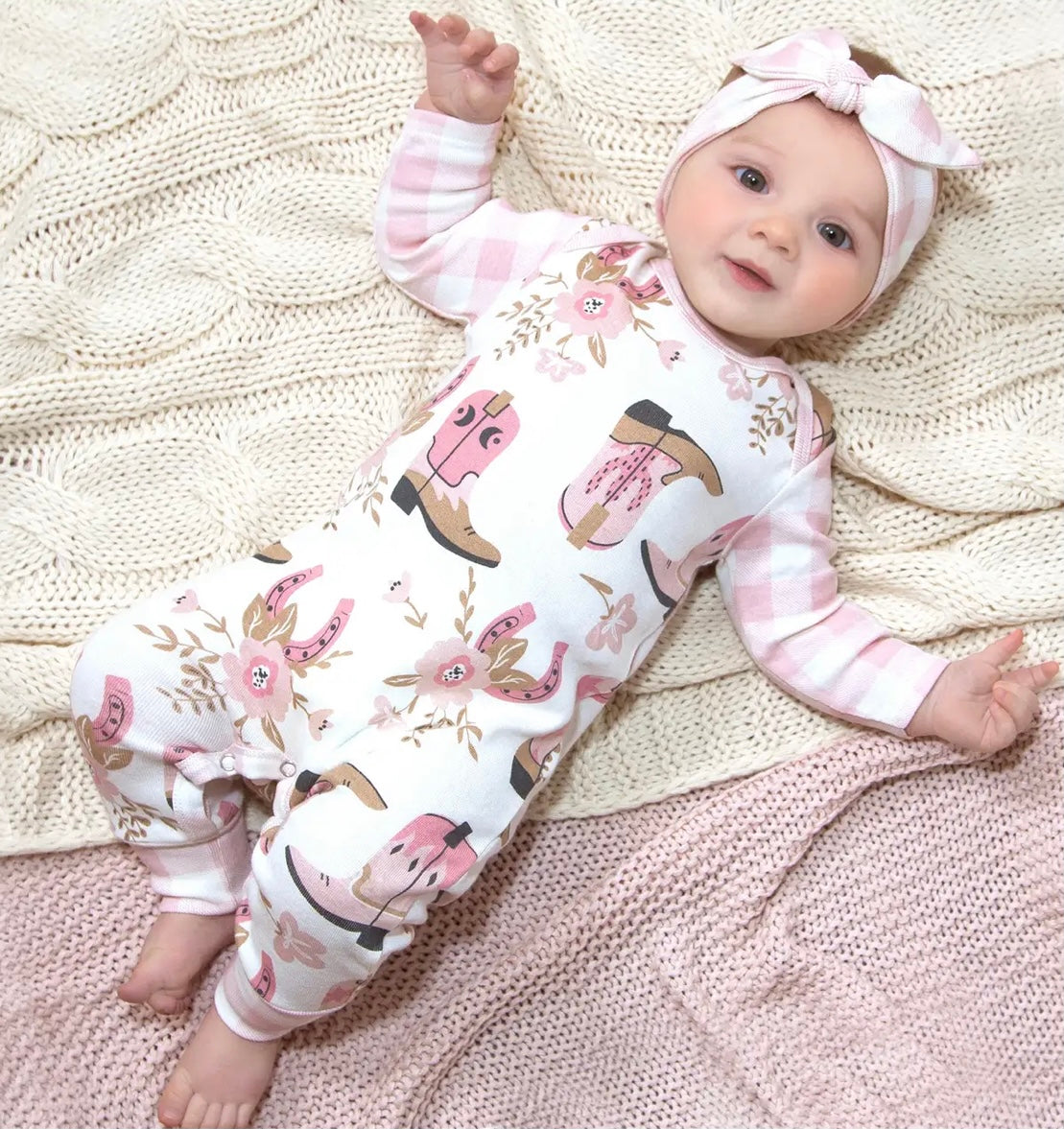 Cowgirl Boots Romper | Tesa Babe