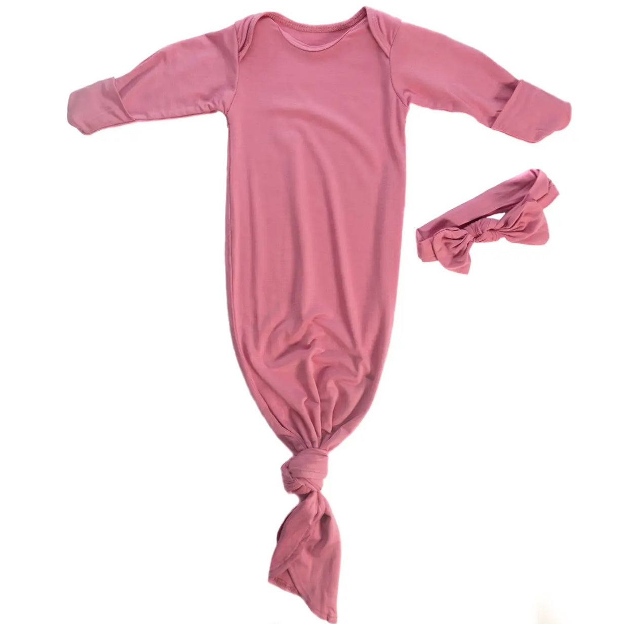 Knotted Gown (4 colour options) | Three Little Tots