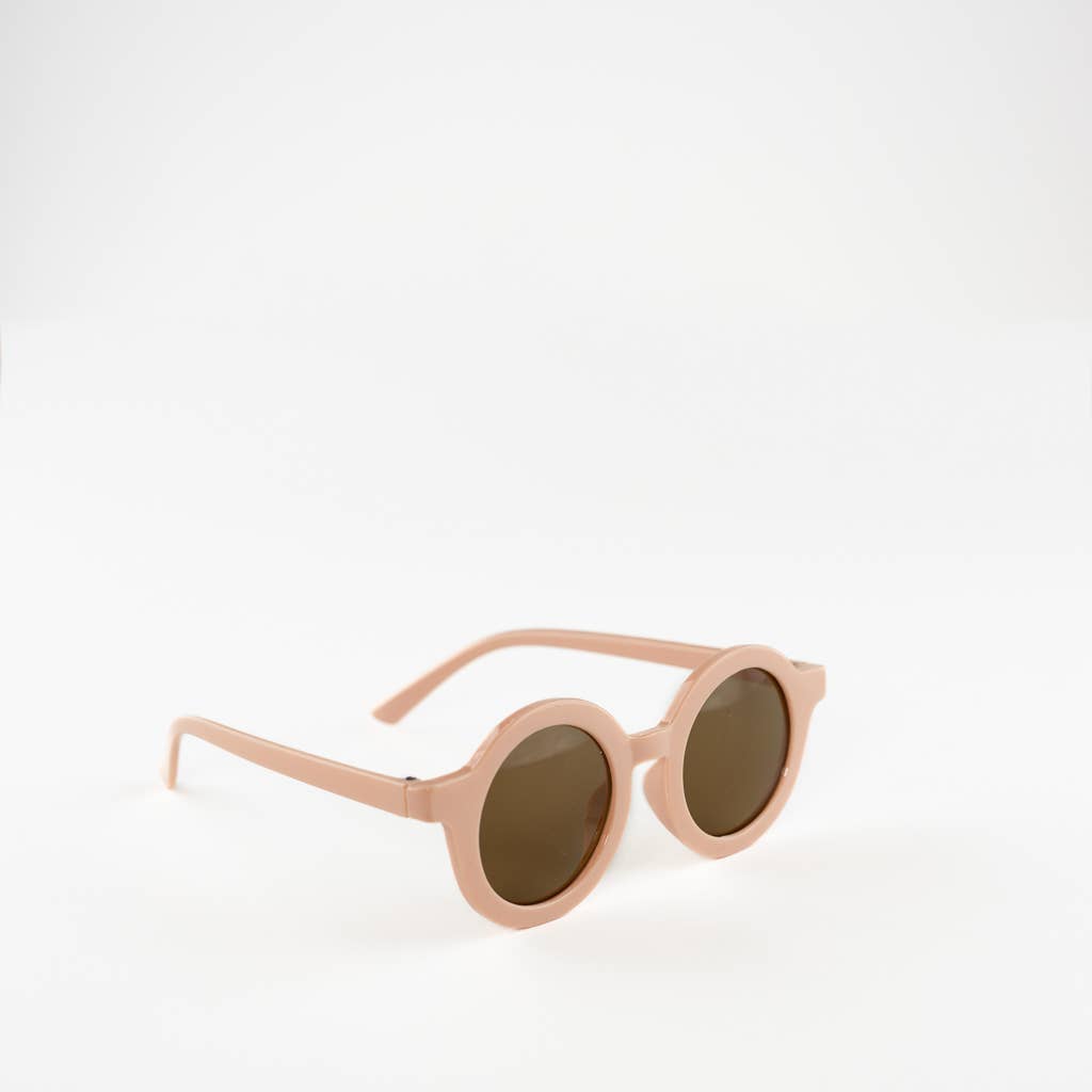 Kids retro round sunglasses
