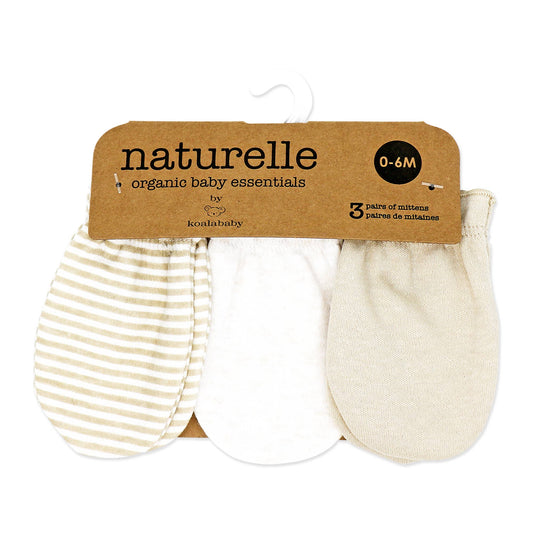 Naturelle 3 Pack Mitts