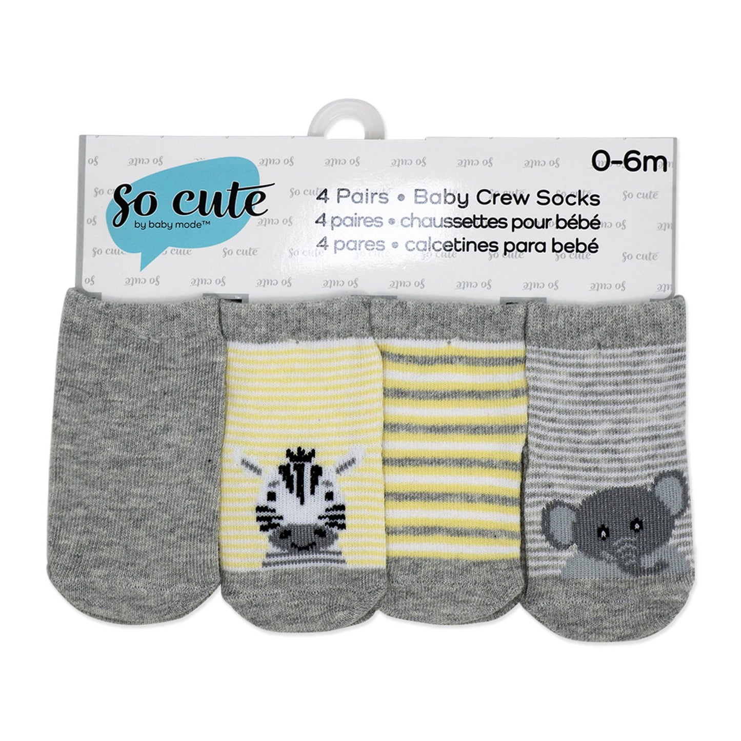 4  Pack Socks