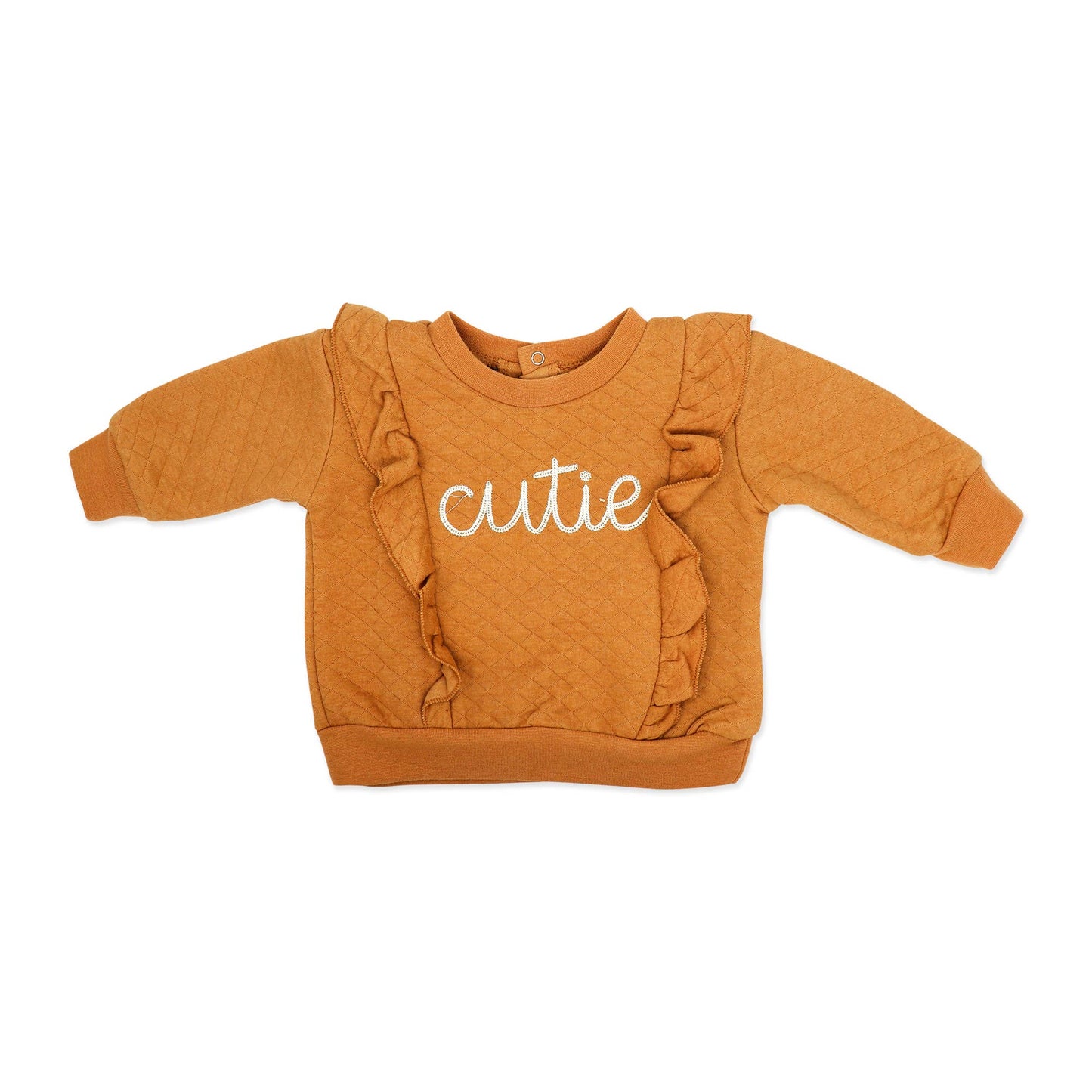 Girls 3 Piece Jogger Set: Cutie