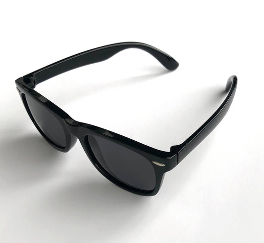 Flexible hipster kids toddler unisex sunglasses