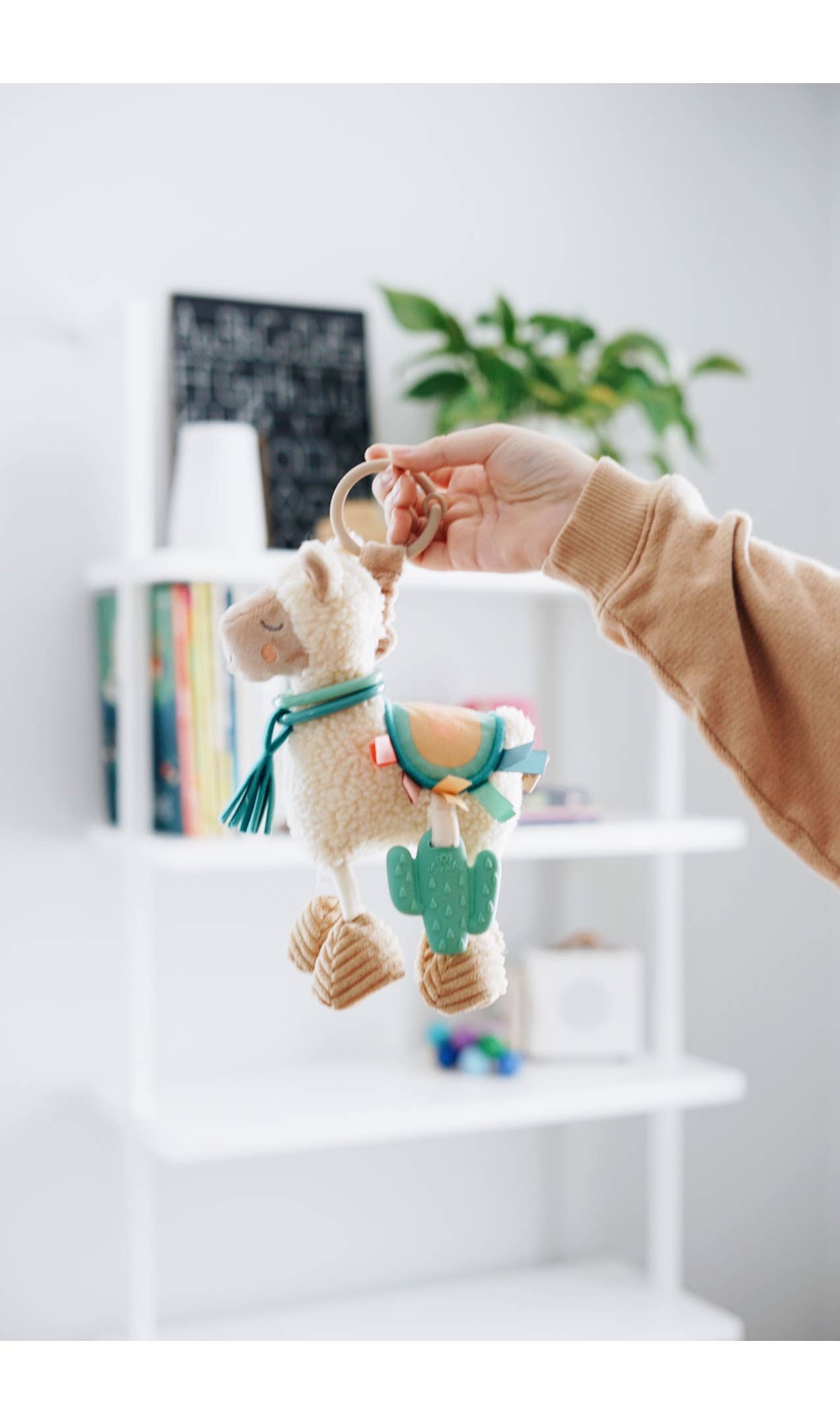 Link & Love™ Llama Activity Plush with Teether Toy | Itzy Ritzy