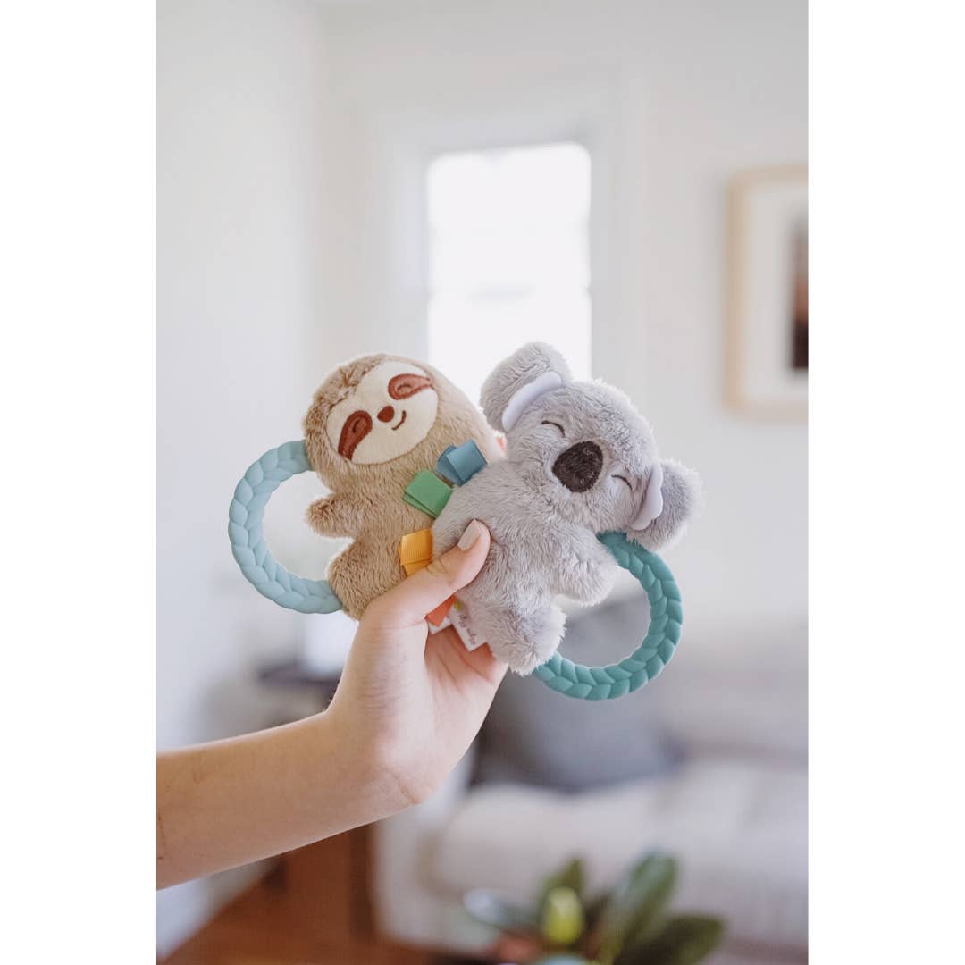 Ritzy Rattle Pal™ Plush Rattle Pal with Teether | Itzy Ritzy (2 Style Options)