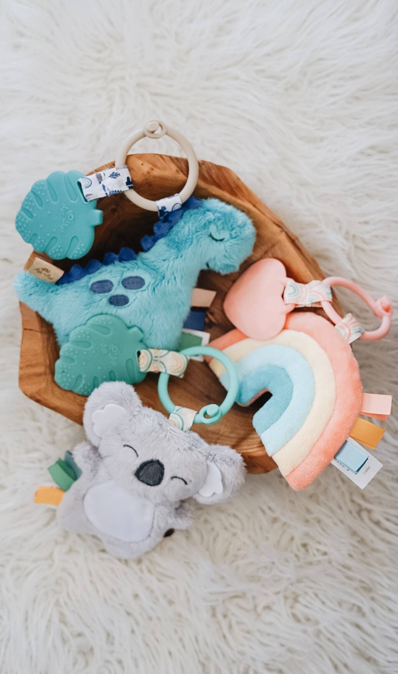 Itzy Pal™ Plush + Teether | Itzy Ritzy (3 Style Options)