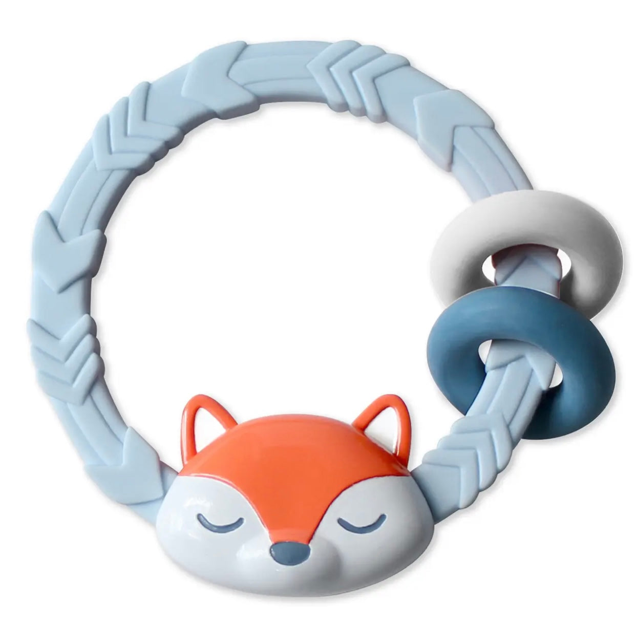 Ritzy Rattle™ Silicone Teether Rattles | Itzy Ritzy (3 Style Options)